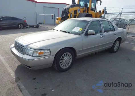 2008 Mercury Grand Marquis Ls from USA, damaged, VIN 2MEFM75V48X655091